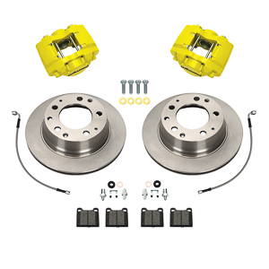 Wilwood Engineering D8-4 Brake System Rear 4 Piston Caliper Lines - Pads main image 0